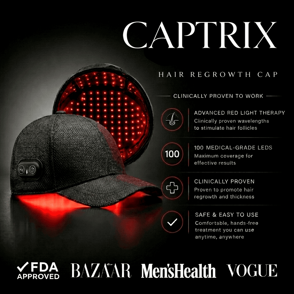 CAPTRIX - Red Light Therapy Cap