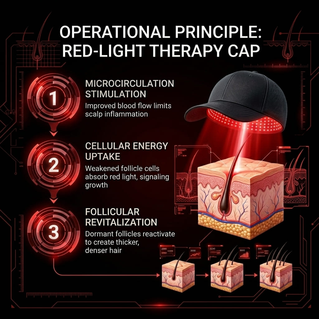 CAPTRIX - Red Light Therapy Cap